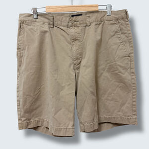 Polo Ralph Lauren Mens Khaki Shorts Size 38 Classic Fit Chino Flat Front